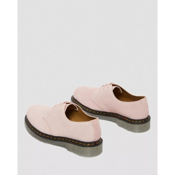🆕 DR. MARTENS 1461 Iced Suede Oxford Shoes Pink 9 - Picture 3 of 12